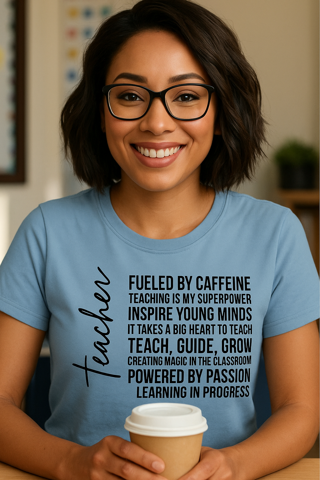 Teacher Caffeine Shirt